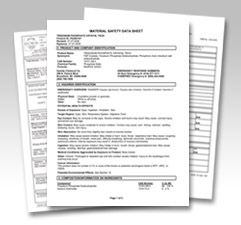Acidox, Keating Klenzer and SeaPowder Material Safety Data Sheets